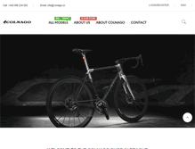 Tablet Screenshot of colnago.cz